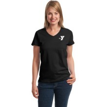 Ladies ComfortSoft® V-Neck T-Shirt