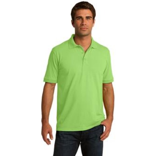 Adult 5.5-Ounce Jersey Knit Polo - Screen Print