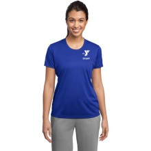Ladies Competitor™ Tee- Left Chest Y STAFF - Y Personal Trainer Back