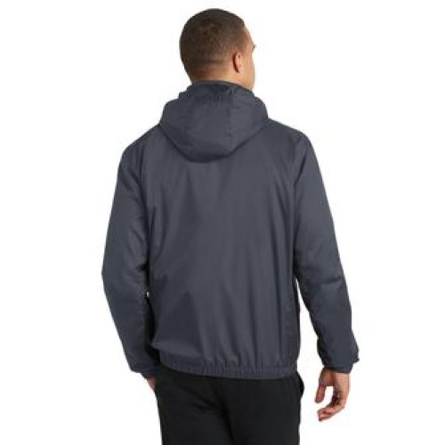 Mens Core Colorblock Wind Jacket - Embroidered