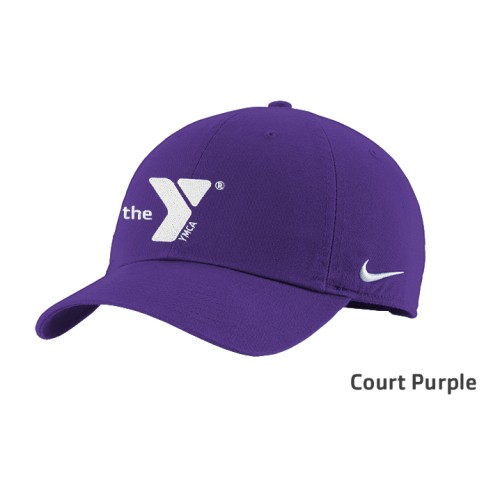Nike Golf - Nike Heritage Cotton Twill Cap Embroidered YMCA logo - (12 pc Minimum Asst Colors)