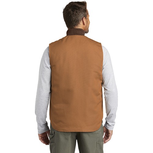 Men's Carhartt ® Duck Insulated Vest  - Embroidered