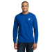Adult 5.4oz Long Sleeve 100% Cotton Tee  - Vertical Staff Screen Print