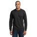 Adult 5.4oz Long Sleeve 100% Cotton Tee  - Vertical Staff Screen Print