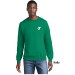 Adult Crewneck Sweatshirt - Screen Printed w/ Vertical STAFF