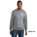 Adult Crewneck Sweatshirt - Screen Printed w/ Vertical STAFF