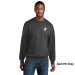 Adult Crewneck Sweatshirt - Screen Printed w/ Vertical STAFF
