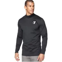 Adult Long Sleeve Compression Shirt Mock Neck