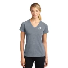  Ladies Ultimate (Feels Like Cotton) Performance V-Neck