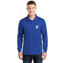 Adult Long Sleeve Micropique Sport-Wick® Polo