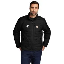 Men's Carhartt ® Puffy Gilliam Jacket w/ Y Logo- Embroidered